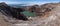 The beautiful crater lake in Gorely Volcanoâ€™s crater