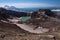 The beautiful crater lake in Gorely Volcanoâ€™s crater