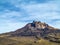 Beautiful crater of Volcano Tunupa in Bolivia