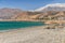 Beautiful cretan beach on Chania Region in Crete island, Greece