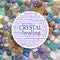 Beautiful Crystals Circular Crystal Healing word cloud