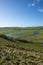 The beautiful Cuckmere Valley in East Sussex, England
