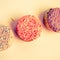 Beautiful cupcakes in retro style