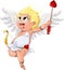 Beautiful Cupid to the holiday