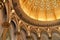 Beautiful cupola of Monserrate palace in Sintra