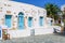 Beautiful Cycladic architecture in Chora, the capital of the island of Folegandros