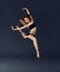 Beautiful dancer dancing dance ballet contemporary style