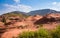 Beautiful Danxia Landform in Jingbian