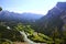 Beautiful day in Canada: Hiking and exploring in Banff Nationalpark / Bow River near Banff City