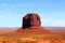 Beautiful day in Monument Valley on the border between Arizona and Utah in United States - Merrick Butte