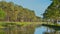 A beautiful day for a walk and the view of the island at John S. Taylor Park in Largo, Florida.