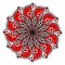 Beautiful Decor Mandala Vector, Round Ornament, Black and white Vintage Beautiful Decor Mandala.