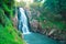 Beautiful deep forest waterfall at Haew narok waterfall