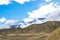 Beautiful Desert Canyon and Farmland Landscape of Ghami Village in Upper Mustang of Nepal