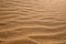 Beautiful desert landscape with dunes. Walk on a sunny day on the Oleshkiv sands