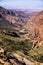 Beautiful desert mountains landscape. Wadi Dana, Jordan