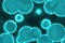 beautiful design light blue huge amount of biological cells computer graphic texture background illustration