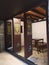 beautiful design old Doors in tai fu tai study hall old Chinese building in hongkong yuen long