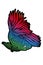 beautiful design vector beauty of colorful betta fish with beautiful fins for wallpaper or clothing