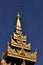 Beautiful detail of Kyaik Hwaw Wun Pagoda, Thanlyin,Myanmar.