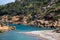 Beautiful detail views of Mallorca, its beaches and Mediterranean sea, with rocks. Virgin and perfect for a summer bath