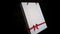 Beautiful diary gifting with wonderful red ribbon design and pen