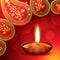 Beautiful diwali diya