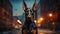 Beautiful Doberman Pinscher Dog in Highly Detailed Image AI Generated