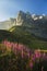 Beautiful Dolomites landscape