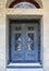 Beautiful door in Mission church at Stanford University in Calif