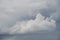 Beautiful dramatic cumulonimbus rainclouds to use as a background