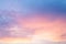 Beautiful dramtic cloudy sky sunset background