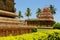 Beautiful dravidian styled architectural construction in the Brihadisvara Temple in Gangaikonda Cholapuram, india.