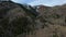 Beautiful drone view of rocky San Juan Mountains in Colorado