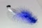 Beautiful and elegance blue tail feather