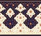 Beautiful elegance classic vintage ornate floral seamless border with doodles, flowers, and paisley. Vector illustration.