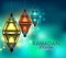 Beautiful Elegant Ramadan Kareem Lantern or Fanous