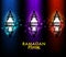 Beautiful Elegant Ramadan Kareem Lantern or Fanous