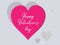 Beautiful and elegant Valentines day design.