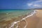 Beautiful empty unspoiled beach in Karpass region of Northern Cyprus.