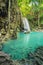 Beautiful Erawan Waterfall in Erawan National Park