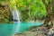 Beautiful Erawan Waterfall in Erawan National Park