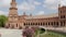 Beautiful Espana Square, in the center of Seville.