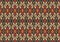 Beautiful Ethnic thai abstract ikat art. Seamless pattern in tribal, folk embroidery, and thailand style.Aztec geometric art ornam