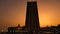 Beautiful evening view of Murudeshwara Temple Complex with a tall 20 storied Gopuram