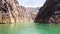 Beautiful and exciting canyon on Euphrates River, Huge steep cliffs. Dramatic geological wonder and Beautiful Biblical