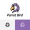 Beautiful Exotic Parrot Macaw Bird Head Wildlife Logo