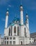 Beautiful and exquisite view of Kul Sharif mosque. Kazan city, Tatarstan, Russia