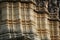 Beautiful exterior detail of famous ancient Ranakpur Jain Temple in Rajasthan India