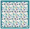 Beautiful fabric with colorful ornamen pattern background